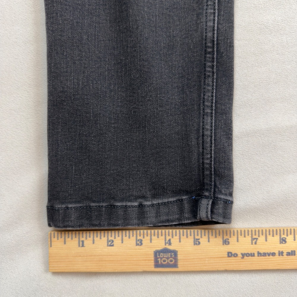 Mugsy Mags Mens Faded Black Slim Straight Stretch Jeans FLX4NKG-32X32‎ - Picture 6 of 9